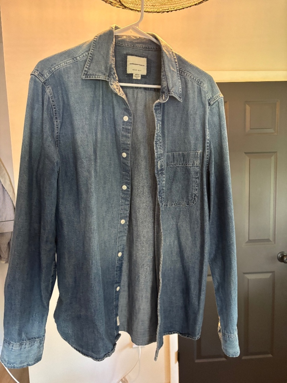 American Eagle denim shirt